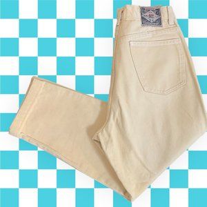 Vintage Express No.4 Pastel Yellow Jeans